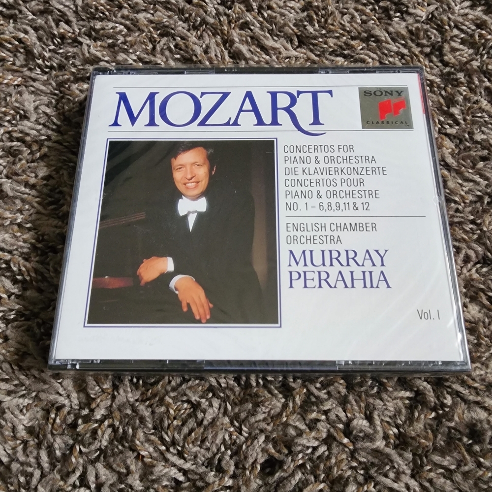 NEW Mozart Concertos for Piano & Orchestra Vol. 1 CD